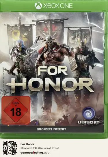 For Honor Xbox One, Germany box front