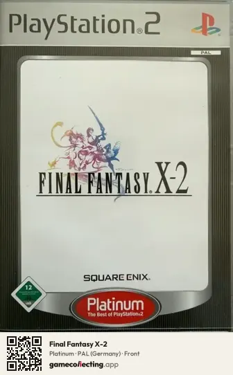Final Fantasy X-2 PlayStation 2, Germany box front