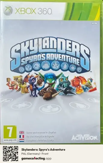 Skylanders: Spyro's Adventure Xbox 360, Germany box front