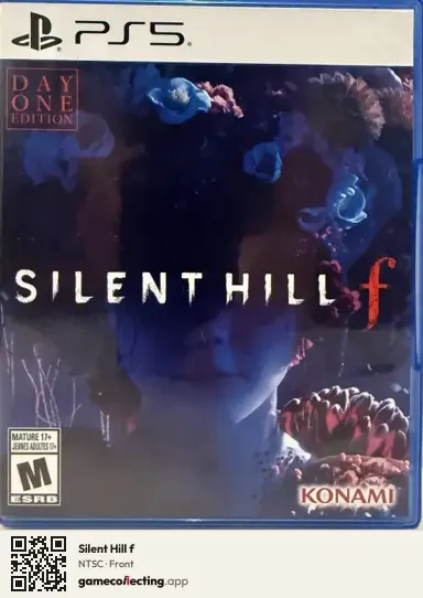 Silent Hill f PlayStation 5, NTSC box front