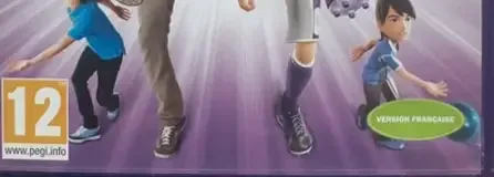 Kinect Sports, the USK square on its front