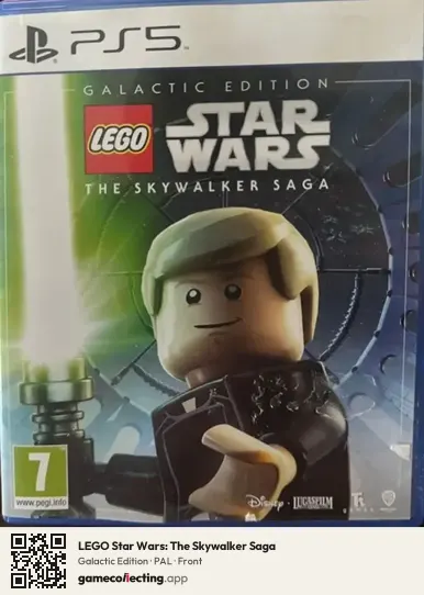 LEGO Star Wars: The Skywalker Saga PlayStation 5, PAL box front