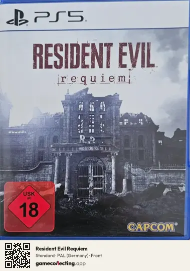 Resident Evil Requiem PlayStation 5, Germany box front