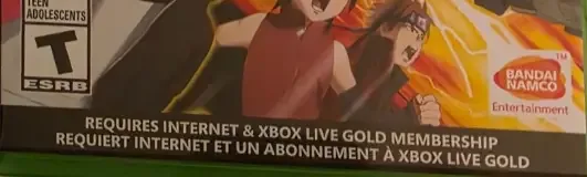 Naruto to Boruto: Shinobi Striker, the ESRB box on its front