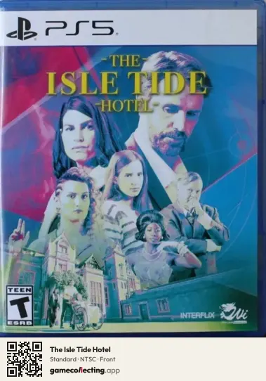 The Isle Tide Hotel PlayStation 5, NTSC box front
