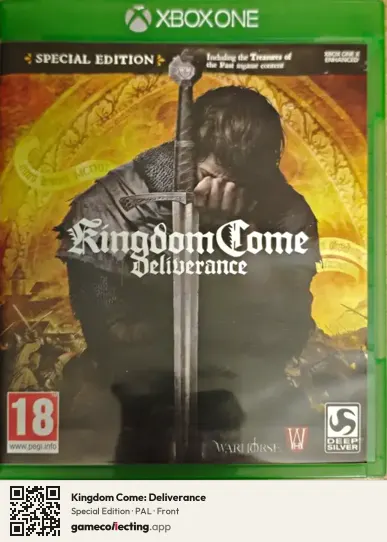 Kingdom Come: Deliverance Xbox One, PAL box front