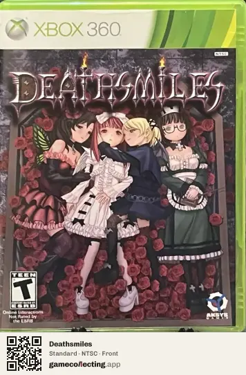 Deathsmiles Xbox 360, NTSC box front