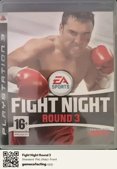 Fight Night Round 3 PlayStation 3, Italy box front