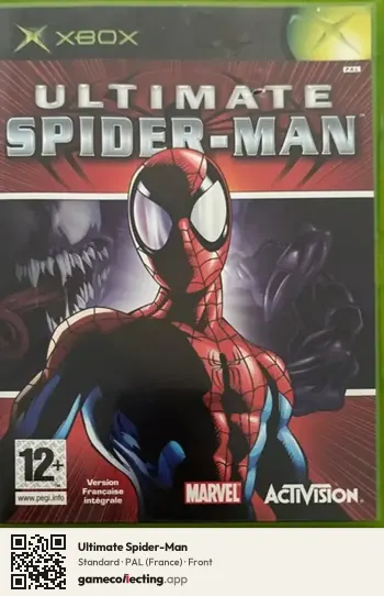 Ultimate Spider-Man Xbox, France box front