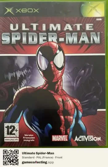 Ultimate Spider-Man Xbox, France box front