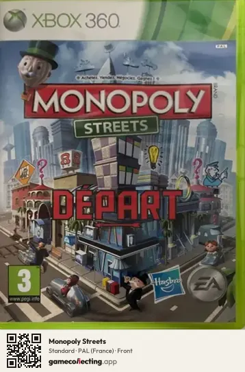 Monopoly Streets Xbox 360, France box front