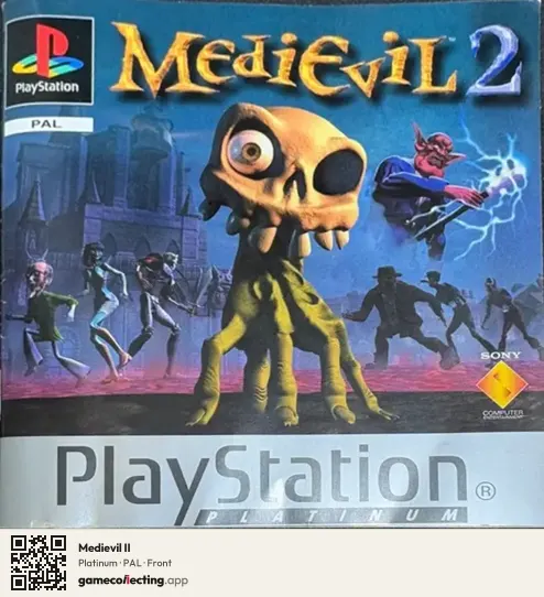 Medievil II PlayStation, PAL box front
