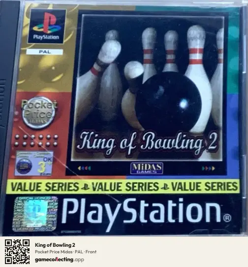 King of Bowling 2 PlayStation, PAL box front
