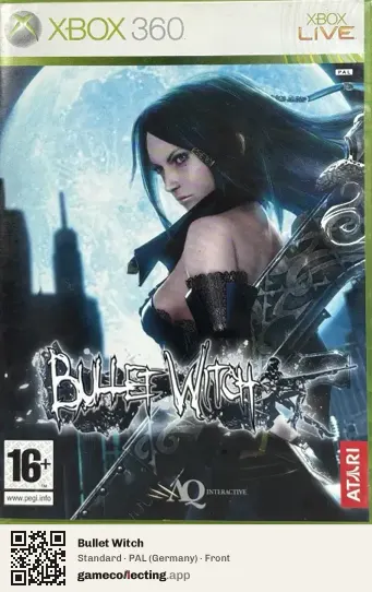 Bullet Witch Xbox 360, Germany box front