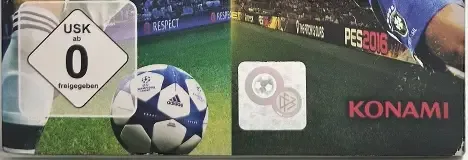 Pro Evolution Soccer 2016, the USK square on its front