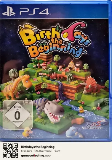 Birthdays the Beginning PlayStation 4, Germany box front