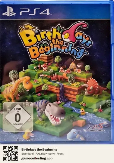 Birthdays the Beginning PlayStation 4, Germany box front