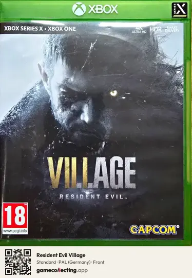 Resident Evil Village Xbox Series X, Germany box front