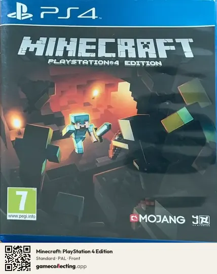 Minecraft: PlayStation 4 Edition PlayStation 4, PAL box front