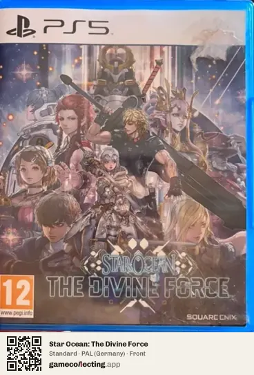 Star Ocean: The Divine Force PlayStation 5, Germany box front