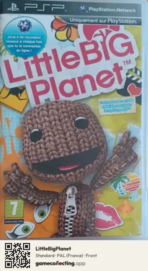 LittleBigPlanet PlayStation Portable, France box front