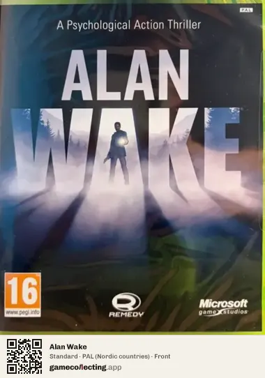 Alan Wake Xbox 360, Nordic countries box front