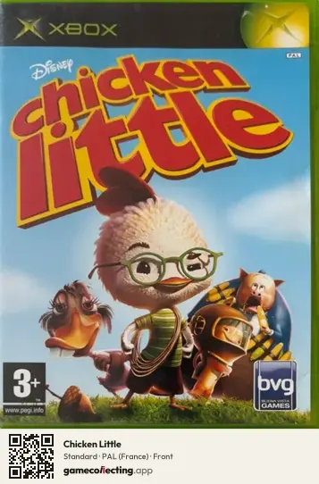 Chicken Little Xbox, France box front