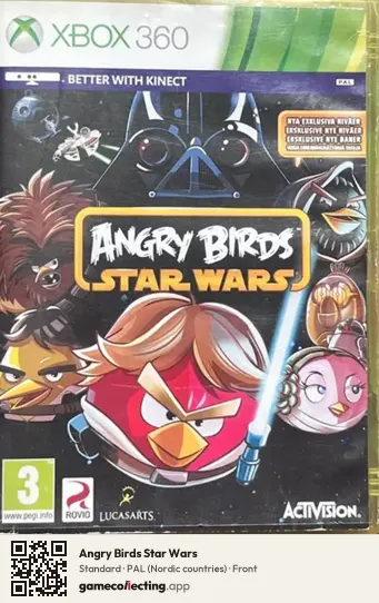 Angry Birds Star Wars Xbox 360, Nordic countries box front
