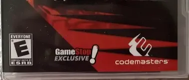 F1 2009, the ESRB box on its front