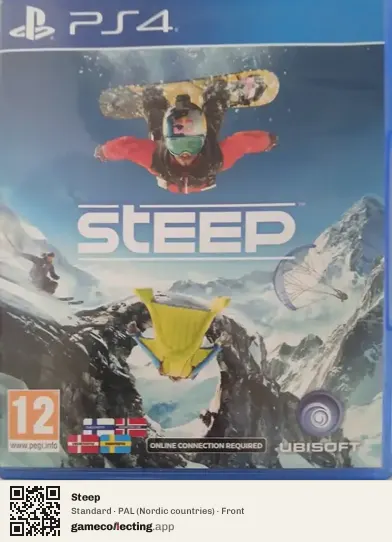 Steep PlayStation 4, Nordic countries box front