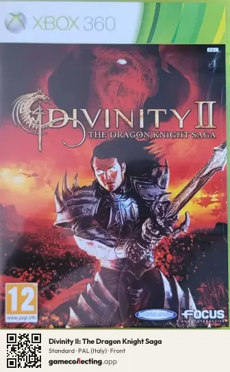 Divinity II: The Dragon Knight Saga Xbox 360, Italy box front