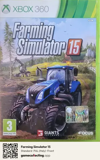 Farming Simulator 15 Xbox 360, Italy box front
