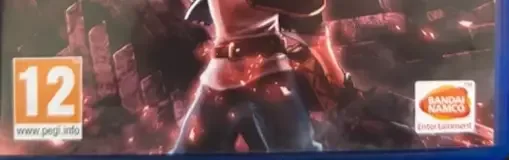 Black Clover: Quartet Knights, the PEGI square on its front