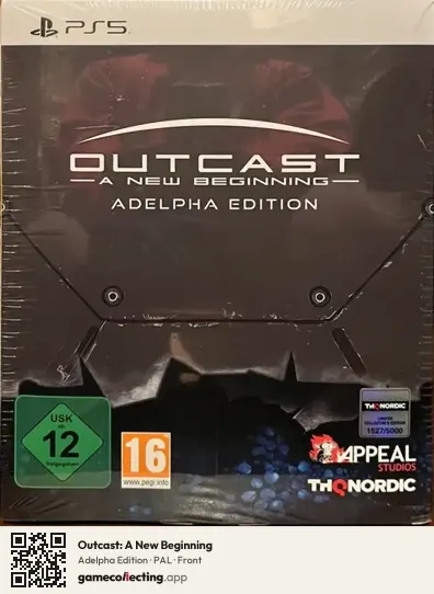 Outcast: A New Beginning PlayStation 5, PAL box front