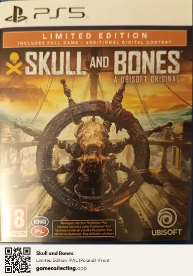 Skull and Bones PlayStation 5, Poland box front