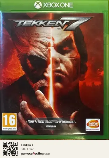 Tekken 7 Xbox One, PAL box front