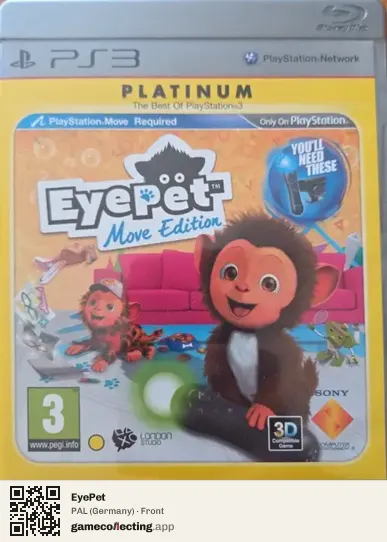 EyePet PlayStation 3, Germany box front