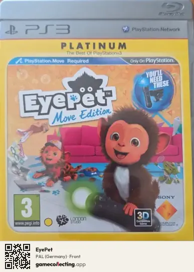 EyePet PlayStation 3, Germany box front