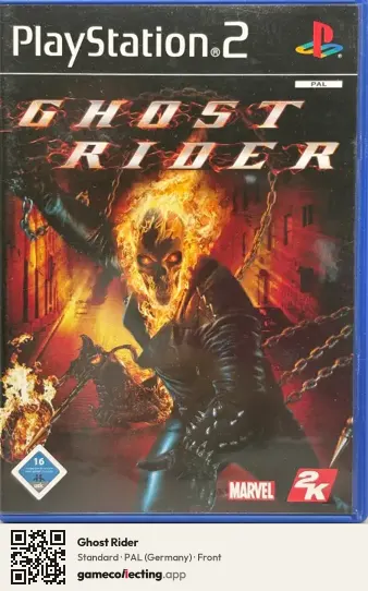 Ghost Rider PlayStation 2, Germany box front
