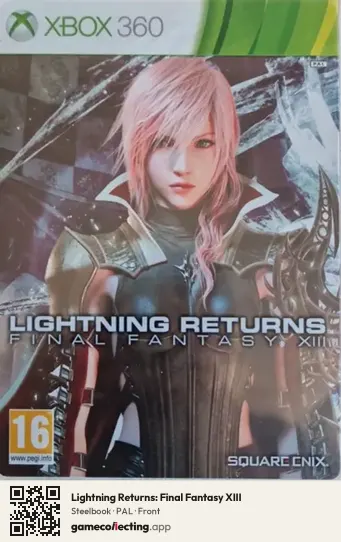 Lightning Returns: Final Fantasy XIII Xbox 360, PAL box front