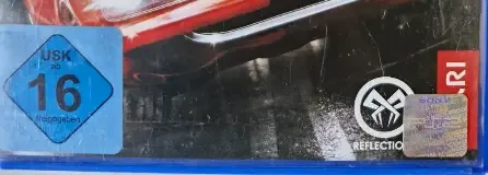 Driver: Parallel Lines, the USK square on its front