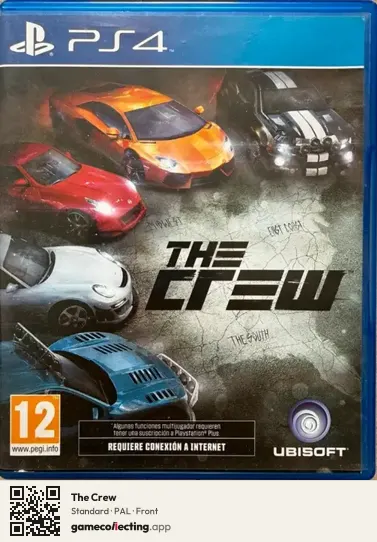 The Crew PlayStation 4, PAL box front