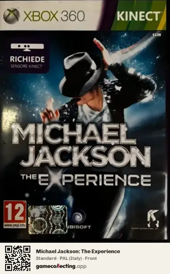 Michael Jackson: The Experience Xbox 360, Italy box front