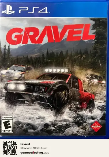 Gravel PlayStation 4, NTSC box front