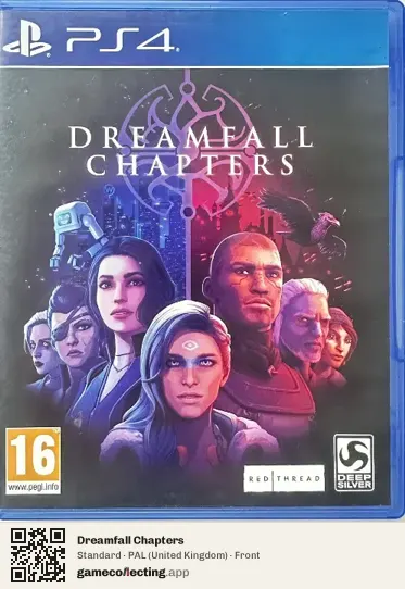 Dreamfall Chapters PlayStation 4, United Kingdom box front