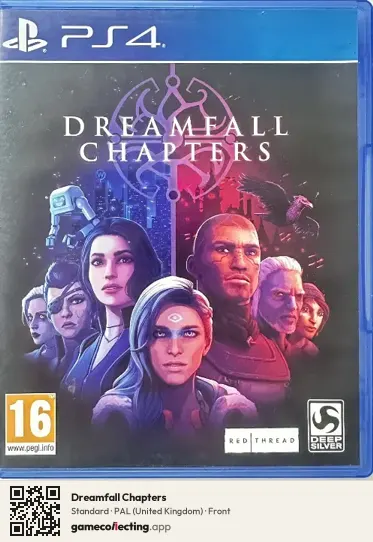 Dreamfall Chapters PlayStation 4, United Kingdom box front