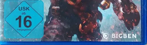 Warhammer: Chaosbane, the USK square on its front