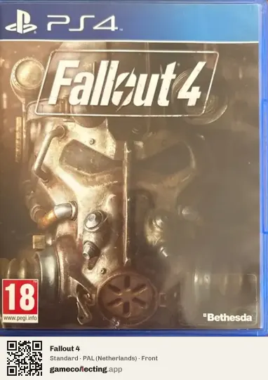 Fallout 4 PlayStation 4, Netherlands box front