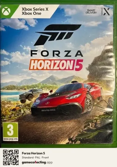 Forza Horizon 5 Xbox Series X, PAL box front