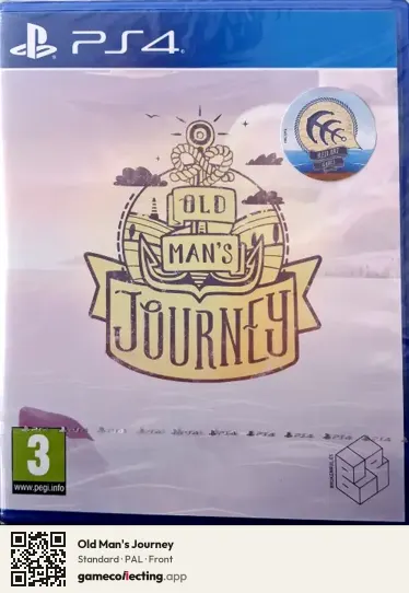 Old Man's Journey PlayStation 4, PAL box front